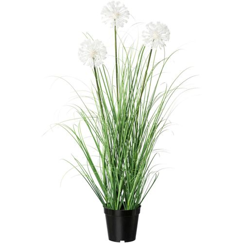 4064118137092 - Kunstgras CREATIV GREEN Grasbusch mit Pusteblume grün H78cm Obermaterial 100% Polyethylen Kunstpflanzen 4064118137092 - Kunstgras CREATIV GREEN Grasbusch mit Pusteblume grün H78cm Obermaterial 100% Polyethylen Kunstpflanzen