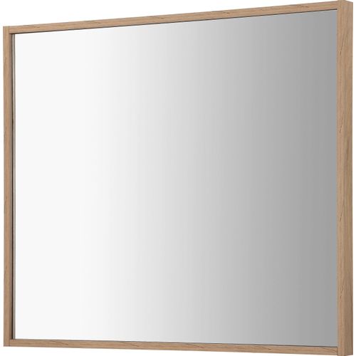 4067602446984 - Badspiegel WELLTIME Torun Badschrank Spiegel ohne LED Licht beige (nat silber) B80cm H70cm T45cm MDF Spiegelglas Spiegel Spiegel mit Rahmenoptik Breite 80cm Wandspiegel 4067602446984 - Badspiegel WELLTIME Torun Badschrank Spiegel ohne LED Licht beige (nat silber) B80cm H70cm T45cm MDF Spiegelglas Spiegel Spiegel mit Rahmenoptik Breite 80cm Wandspiegel
