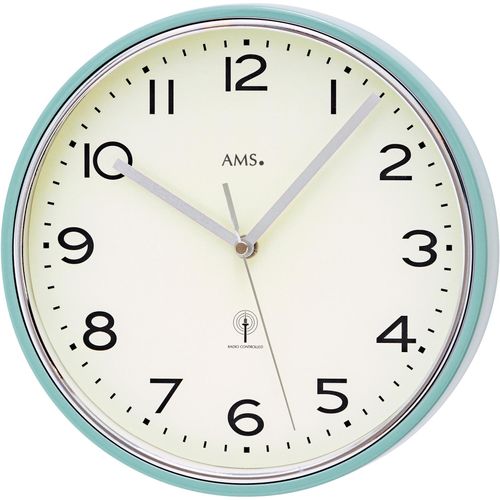 4037445156166 - Funkwanduhr AMS F5508 grau (grau silberfarben) Wanduhren H 5cm QuarzuhrWohnzimmerEsszimmerKücheArbeitszimmerBüroFlur 4037445156166 - Funkwanduhr AMS F5508 grau (grau silberfarben) Wanduhren H 5cm QuarzuhrWohnzimmerEsszimmerKücheArbeitszimmerBüroFlur