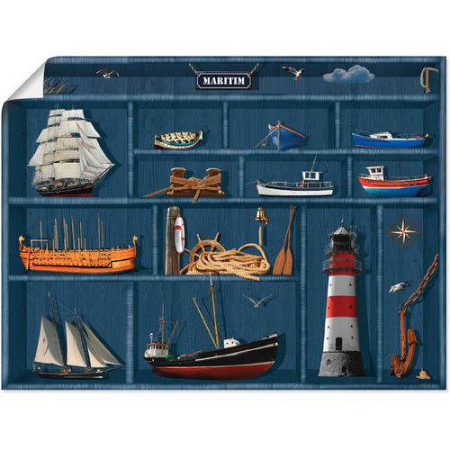 4057738053507 - Wandbild ARTLAND Der maritime Setzkasten Bilder Gr B H 40 cm x 30 cm Poster Arrangements 1 St blau Bild Kunstdruck Poster Bilder als Leinwandbild Wandaufkleber oder in versch Größen 4057738053507 - Wandbild ARTLAND Der maritime Setzkasten Bilder Gr B H 40 cm x 30 cm Poster Arrangements 1 St blau Bild Kunstdruck Poster Bilder als Leinwandbild Wandaufkleber oder in versch Größen