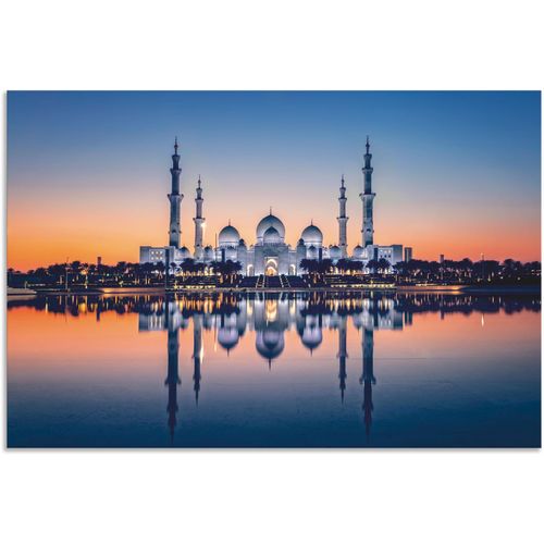 4062144629093 - Wandbild ARTLAND Scheich-Zayid-Moschee III Bilder Gr B H 30 cm x 20 cm Alu-Dibond-Druck Bilder von Asien Querformat 1 St blau Kunstdrucke als Alubild Leinwandbild Wandaufkleber oder Poster in versch Größen 4062144629093 - Wandbild ARTLAND Scheich-Zayid-Moschee III Bilder Gr B H 30 cm x 20 cm Alu-Dibond-Druck Bilder von Asien Querformat 1 St blau Kunstdrucke als Alubild Leinwandbild Wandaufkleber oder Poster in versch Größen