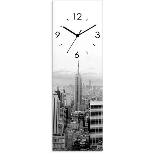 4062144286562 - Wanduhr ARTLAND Skyline Manhattan Wanduhren Gr B H T 20 cm x 60 cm x 18 cm Quarzuhr schwarz Wanduhren wahlweise mit Quarz- oder Funhuhrwerk lautlos ohne Tickgeräusche 4062144286562 - Wanduhr ARTLAND Skyline Manhattan Wanduhren Gr B H T 20 cm x 60 cm x 18 cm Quarzuhr schwarz Wanduhren wahlweise mit Quarz- oder Funhuhrwerk lautlos ohne Tickgeräusche