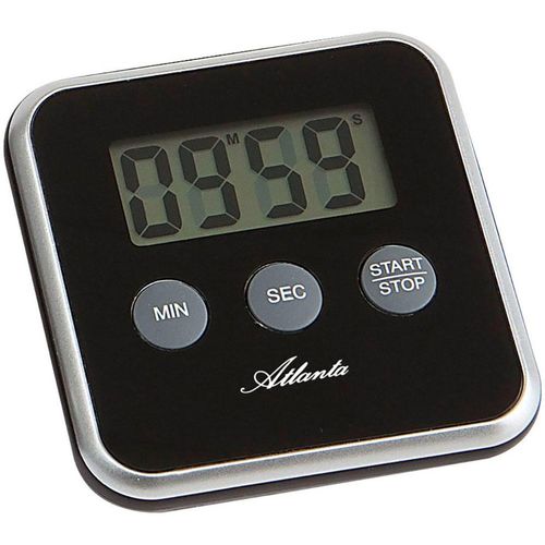 4026934239701 - Kurzzeitmesser ATLANTA schwarz Wecker Eieruhr Küchentimer Küchenaccessoire digital 4026934239701 - Kurzzeitmesser ATLANTA schwarz Wecker Eieruhr Küchentimer Küchenaccessoire digital