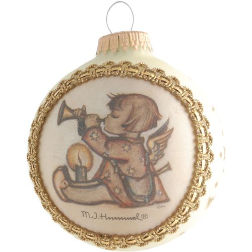 0024762776935 - Weihnachtsbaumkugel KREBS GLAS LAUSCHA KGL77683 gold (weiß goldfarben) Ø8cm Glas Weihnachtsbaumkugeln Weihnachtsbaumkugeln aus Glas mit Engelmotiv 0024762776935 - Weihnachtsbaumkugel KREBS GLAS LAUSCHA KGL77683 gold (weiß goldfarben) Ø8cm Glas Weihnachtsbaumkugeln Weihnachtsbaumkugeln aus Glas mit Engelmotiv