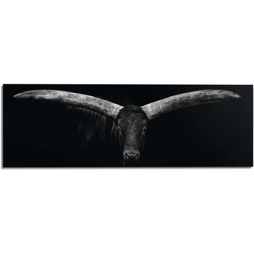 8714597615487 - Wandbild REINDERS Ochse schwarz (farbe bild(er) schwarz weiß) B156cm H52cm T2cm Holzwerkstoff Bilder 8714597615487 - Wandbild REINDERS Ochse schwarz (farbe bild(er) schwarz weiß) B156cm H52cm T2cm Holzwerkstoff Bilder