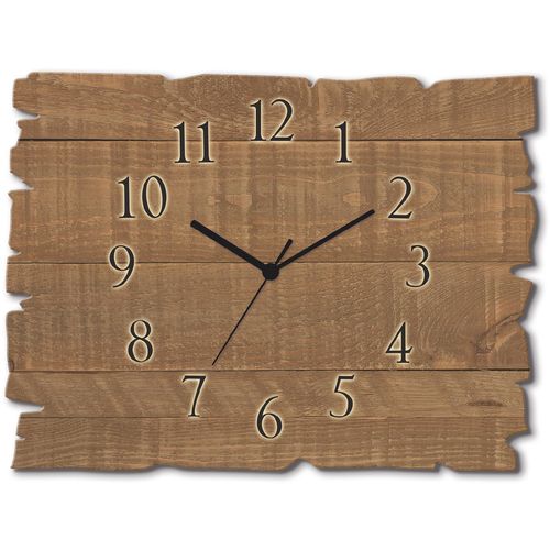 4062144605417 - Wanduhr ARTLAND Holzuhr dunkel Wanduhren Gr B H T 40 cm x 30 cm x 06 cm Funkuhr braun Wanduhren wahlweise mit Quarz- oder Funhuhrwerk lautlos ohne Tickgeräusche 4062144605417 - Wanduhr ARTLAND Holzuhr dunkel Wanduhren Gr B H T 40 cm x 30 cm x 06 cm Funkuhr braun Wanduhren wahlweise mit Quarz- oder Funhuhrwerk lautlos ohne Tickgeräusche