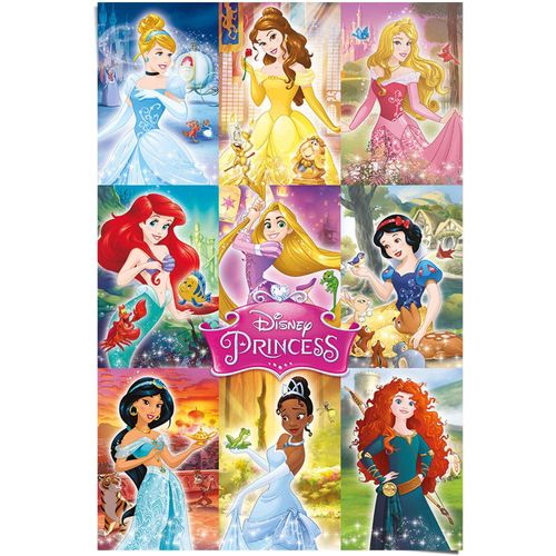 8714597389517 - Poster REINDERS Disney`s Prinzessinnen Kollage bunt (farbe bild(er) mehrfarbig) B61cm H915cm Papier Bilder 8714597389517 - Poster REINDERS Disney`s Prinzessinnen Kollage bunt (farbe bild(er) mehrfarbig) B61cm H915cm Papier Bilder