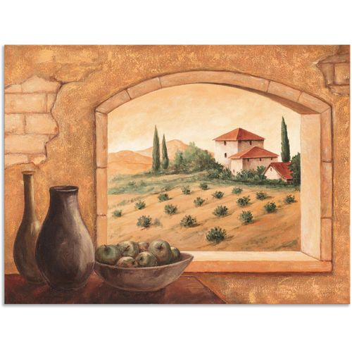 4057738413523 - Wandbild ARTLAND Toskana Bilder Gr B H 60 cm x 45 cm Alu-Dibond-Druck Fensterblick 1 St beige (naturfarben) Bild Poster Bilder als Alubild Leinwandbild Wandaufkleber oder in versch Größen 4057738413523 - Wandbild ARTLAND Toskana Bilder Gr B H 60 cm x 45 cm Alu-Dibond-Druck Fensterblick 1 St beige (naturfarben) Bild Poster Bilder als Alubild Leinwandbild Wandaufkleber oder in versch Größen