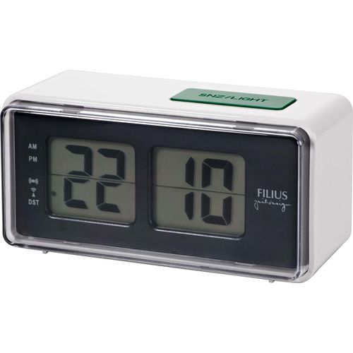 4045346096481 - Funkwecker FILIUS ZEITDESIGN 0530-0 weiß Wecker Beleuchtung Schlafzimmer Made in Germany