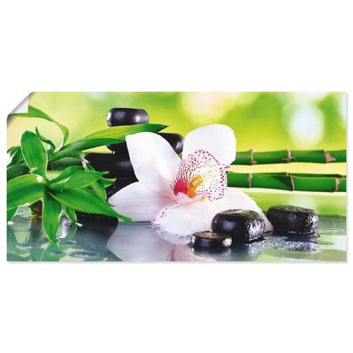 4059745928076 - Wandbild ARTLAND Spa Steine Bambus Zweige Orchidee Bilder Gr B H 100 cm x 50 cm Poster Zen Querformat 1 St grün Bild Poster Bilder als Alubild Leinwandbild Wandaufkleber oder in versch Größen 4059745928076 - Wandbild ARTLAND Spa Steine Bambus Zweige Orchidee Bilder Gr B H 100 cm x 50 cm Poster Zen Querformat 1 St grün Bild Poster Bilder als Alubild Leinwandbild Wandaufkleber oder in versch Größen