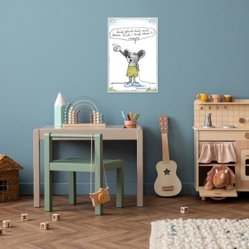 4262513381366 - Wanddekoobjekt LUCKYLINDE Die kleine Maus - Seid glücklich… bunt B20cm H30cm T03cm Blech Wanddekoobjekte Exklusive JANOSCH Kindermotive Stahlschild 4262513381366 - Wanddekoobjekt LUCKYLINDE Die kleine Maus - Seid glücklich… bunt B20cm H30cm T03cm Blech Wanddekoobjekte Exklusive JANOSCH Kindermotive Stahlschild