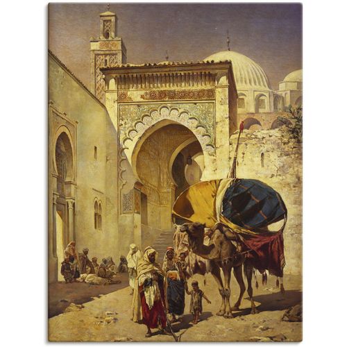 4055327120296 - Wandbild ARTLAND Eine arabische Straßenszene Bilder Gr B H 60 cm x 80 cm Leinwandbild Gebäude 1 St beige (naturfarben) Bild Poster Bilder als Leinwandbild Wandaufkleber oder in versch Größen 4055327120296 - Wandbild ARTLAND Eine arabische Straßenszene Bilder Gr B H 60 cm x 80 cm Leinwandbild Gebäude 1 St beige (naturfarben) Bild Poster Bilder als Leinwandbild Wandaufkleber oder in versch Größen