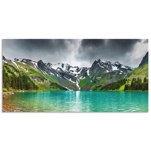 4059745927659 - Wandbild ARTLAND Bergsee Bilder Gr B H 60 cm x 30 cm Alu-Dibond-Druck Berge Querformat 1 St grün Bild Leinwandbild Kunstdrucke Bilder als Alubild Leinwandbild Wandaufkleber oder Poster in versch Größen 4059745927659 - Wandbild ARTLAND Bergsee Bilder Gr B H 60 cm x 30 cm Alu-Dibond-Druck Berge Querformat 1 St grün Bild Leinwandbild Kunstdrucke Bilder als Alubild Leinwandbild Wandaufkleber oder Poster in versch Größen
