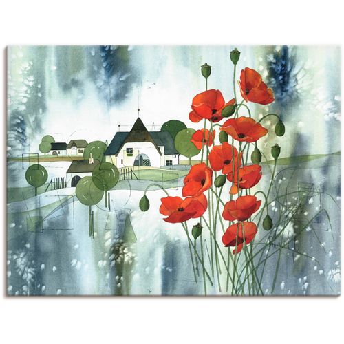 4055327816267 - Wandbild ARTLAND Blühender Mohn Bilder Gr B H 80 cm x 60 cm Leinwandbild Blumen 1 St rot Bild Kunstdruck Kunstdrucke Bilder als Leinwandbild Wandaufkleber oder Poster in versch Größen 4055327816267 - Wandbild ARTLAND Blühender Mohn Bilder Gr B H 80 cm x 60 cm Leinwandbild Blumen 1 St rot Bild Kunstdruck Kunstdrucke Bilder als Leinwandbild Wandaufkleber oder Poster in versch Größen