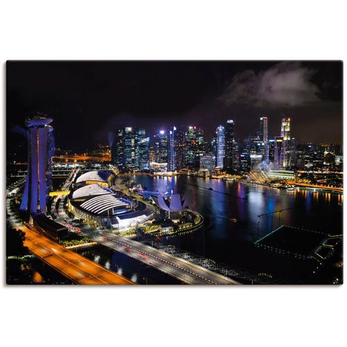 4062144586488 - Wandbild ARTLAND Singapur bei Nacht Bilder Gr B H 90 cm x 60 cm Leinwandbild Bilder von Asien Querformat 1 St bunt Kunstdrucke als Alubild Leinwandbild Wandaufkleber oder Poster in versch Größen 4062144586488 - Wandbild ARTLAND Singapur bei Nacht Bilder Gr B H 90 cm x 60 cm Leinwandbild Bilder von Asien Querformat 1 St bunt Kunstdrucke als Alubild Leinwandbild Wandaufkleber oder Poster in versch Größen
