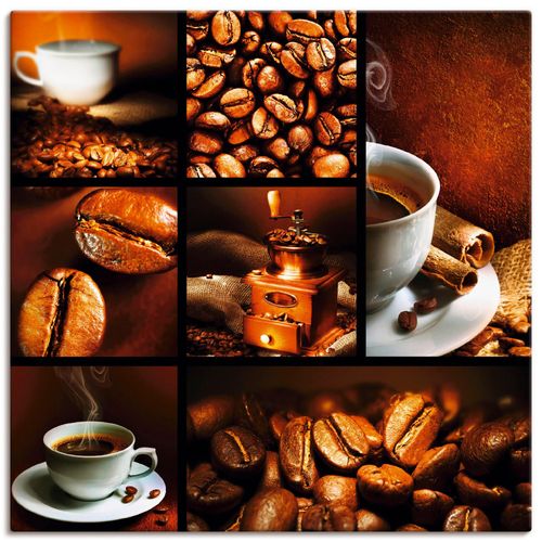4055327781923 - Wandbild ARTLAND Kaffee Collage Bilder Gr B H 70 cm x 70 cm Leinwandbild Getränke quadratisch 1 St braun Bild Poster Bilder als Leinwandbild Wandaufkleber oder in versch Größen 4055327781923 - Wandbild ARTLAND Kaffee Collage Bilder Gr B H 70 cm x 70 cm Leinwandbild Getränke quadratisch 1 St braun Bild Poster Bilder als Leinwandbild Wandaufkleber oder in versch Größen