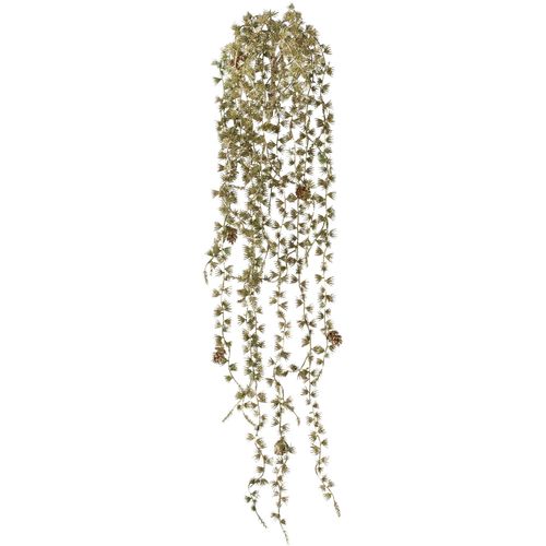 4064118113669 - Winterliche Kunstpflanze CREATIV GREEN Weihnachtsdeko gold (goldfarben) H88cm Kunststoff Kunstpflanzen Hängebusch mit Zapfen goldfarben dekoriert 4064118113669 - Winterliche Kunstpflanze CREATIV GREEN Weihnachtsdeko gold (goldfarben) H88cm Kunststoff Kunstpflanzen Hängebusch mit Zapfen goldfarben dekoriert
