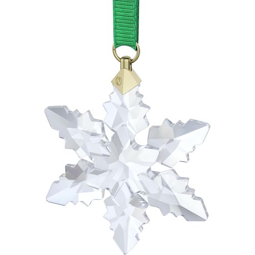 9009656734308 - Dekohänger SWAROVSKI Annual Edition Little Snowflake Ornament 2024 5673430 5674384 rot (champagner goldfarben rot) Dekohänger B H T 08cm x 525cm x 39cm Kristallglas Metall Polyester Kristall B08cm H525cm T39cm