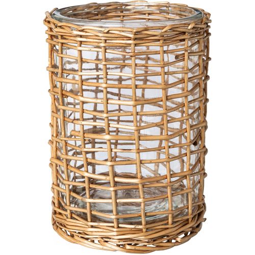 4064118141976 - Windlicht CREATIV HOME Kerzenhalter braun H23cm Ø175cm Holz Glas Kerzenhalter mit Weiden Umzug 4064118141976 - Windlicht CREATIV HOME Kerzenhalter braun H23cm Ø175cm Holz Glas Kerzenhalter mit Weiden Umzug