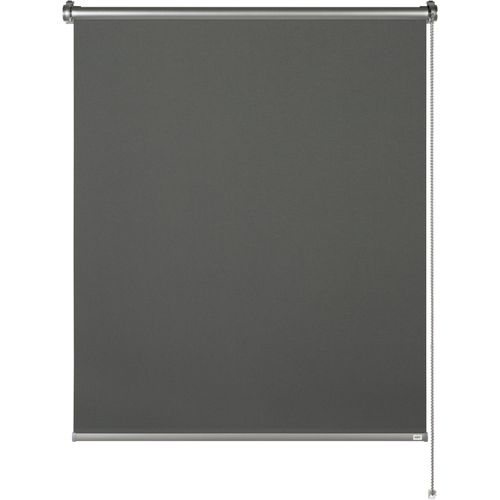 4003018378051 - Seitenzugrollo Thermorollo Martha grau (dunkelgrau) B120cm H150cm Polyester SCHÖNER WOHNEN-KOLLEKTION Rollos Schöner Wohnen Rollo geklebt