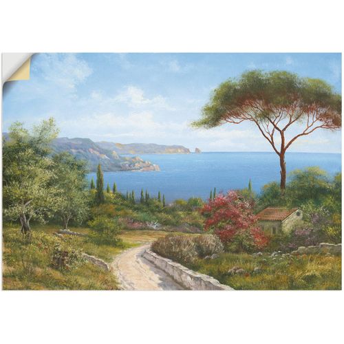 4057738268499 - Wandbild ARTLAND Haus am Meer Bilder Gr B H 70 cm x 50 cm Wandaufkleber - Vinyl Gewässer 1 St grün Bild Poster Bilder als Alubild Leinwandbild Wandaufkleber oder in versch Größen 4057738268499 - Wandbild ARTLAND Haus am Meer Bilder Gr B H 70 cm x 50 cm Wandaufkleber - Vinyl Gewässer 1 St grün Bild Poster Bilder als Alubild Leinwandbild Wandaufkleber oder in versch Größen