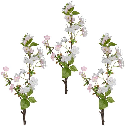4064118318545 - Kunstzweig CREATIV GREEN Apfelblütenzweig rosa H50cm Kunststoff Kunstpflanzen mit traumhaft schönen Blüten 4064118318545 - Kunstzweig CREATIV GREEN Apfelblütenzweig rosa H50cm Kunststoff Kunstpflanzen mit traumhaft schönen Blüten