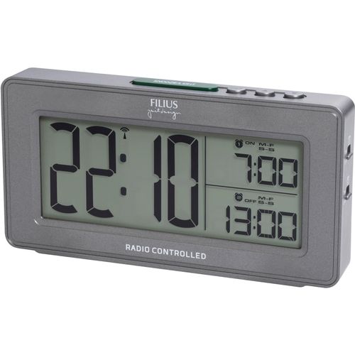 4045346118022 - Funkwecker FILIUS ZEITDESIGN 0532-4 grau Wecker 4045346118022 - Funkwecker FILIUS ZEITDESIGN 0532-4 grau Wecker