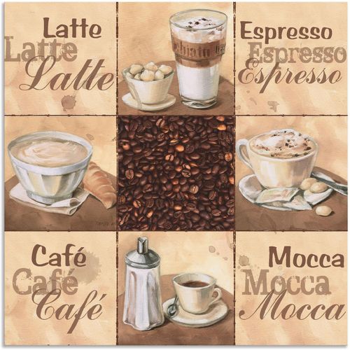 4057738387916 - Wandbild ARTLAND Kaffee Collage II Bilder Gr B H 30 cm x 30 cm Alu-Dibond-Druck Getränke 1 St beige (naturfarben) Bild Poster Bilder als Alubild Leinwandbild Wandaufkleber oder in versch Größen 4057738387916 - Wandbild ARTLAND Kaffee Collage II Bilder Gr B H 30 cm x 30 cm Alu-Dibond-Druck Getränke 1 St beige (naturfarben) Bild Poster Bilder als Alubild Leinwandbild Wandaufkleber oder in versch Größen