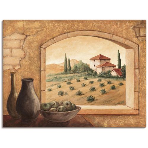 4055327151580 - Wandbild ARTLAND Toskana Bilder Gr B H 40 cm x 30 cm Leinwandbild Fensterblick 1 St beige (naturfarben) Bild Poster Bilder als Alubild Leinwandbild Wandaufkleber oder in versch Größen 4055327151580 - Wandbild ARTLAND Toskana Bilder Gr B H 40 cm x 30 cm Leinwandbild Fensterblick 1 St beige (naturfarben) Bild Poster Bilder als Alubild Leinwandbild Wandaufkleber oder in versch Größen