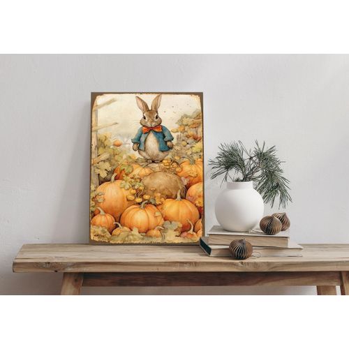 4067437115284 - Alu-Dibond-Druck QUEENCE Hase orange (farbe bild(er) orange) B20cm H30cm T02cm Alu Dibond Bilder Kürbisse Natur Schild 4067437115284 - Alu-Dibond-Druck QUEENCE Hase orange (farbe bild(er) orange) B20cm H30cm T02cm Alu Dibond Bilder Kürbisse Natur Schild