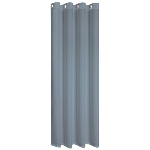4007863695318 - Vorhang Ilia Gr 1 grau (grau blau) B140cm H235cm Wirkware Polyester Gardinen HxB 235x140 klasischer Uni Ösenschal 4007863695318 - Vorhang Ilia Gr 1 grau (grau blau) B140cm H235cm Wirkware Polyester Gardinen HxB 235x140 klasischer Uni Ösenschal