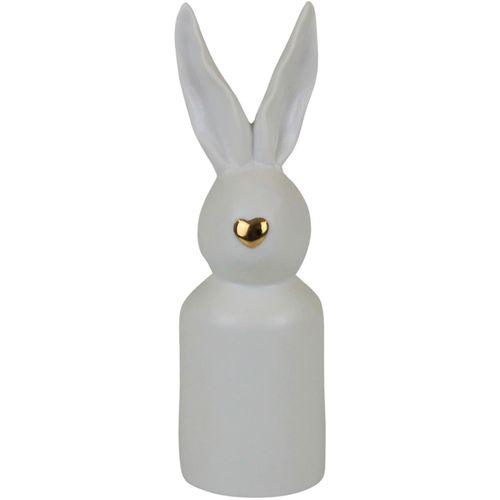4056422270053 - Osterhase AM DESIGN Osterfigur Hase mit goldfarbener Nase Dekofiguren Gr B H T 75cm x 245cm x 8cm goldfarben (weiß goldfarben) Dekofigur aus Porzellan Ostern Höhe ca 245 cm 4056422270053 - Osterhase AM DESIGN Osterfigur Hase mit goldfarbener Nase Dekofiguren Gr B H T 75cm x 245cm x 8cm goldfarben (weiß goldfarben) Dekofigur aus Porzellan Ostern Höhe ca 245 cm