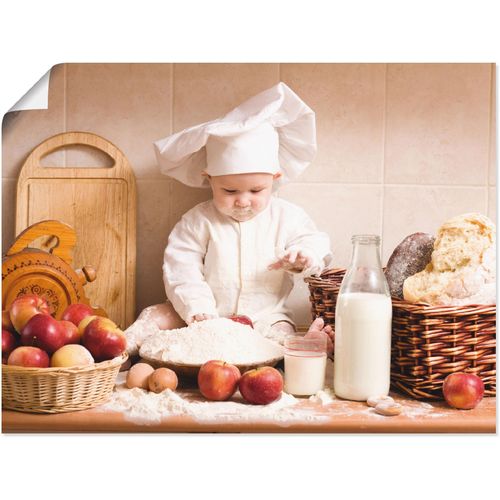 4062144601747 - Wandbild ARTLAND Küche Junge Kind Backen Bilder Gr B H 80 cm x 60 cm Poster Bilder von Kindern Querformat 1 St braun Kunstdrucke als Alubild Leinwandbild Wandaufkleber oder Poster in versch Größen 4062144601747 - Wandbild ARTLAND Küche Junge Kind Backen Bilder Gr B H 80 cm x 60 cm Poster Bilder von Kindern Querformat 1 St braun Kunstdrucke als Alubild Leinwandbild Wandaufkleber oder Poster in versch Größen