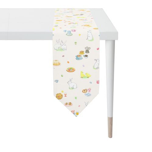 4003440297357 - Tischband APELT 6716 bunt B175cm L25cm Baumwolle Polyester Tischdecken