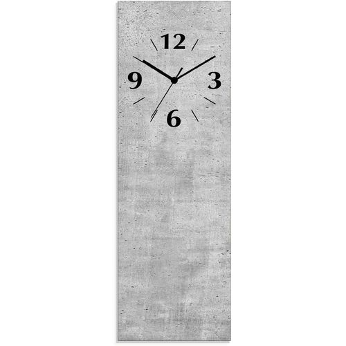 4062144832530 - Wanduhr ARTLAND Grauer Beton Wanduhren Gr B H T 20 cm x 60 cm x 18 cm Funkuhr grau Wanduhren wahlweise mit Quarz- oder Funhuhrwerk lautlos ohne Tickgeräusche 4062144832530 - Wanduhr ARTLAND Grauer Beton Wanduhren Gr B H T 20 cm x 60 cm x 18 cm Funkuhr grau Wanduhren wahlweise mit Quarz- oder Funhuhrwerk lautlos ohne Tickgeräusche