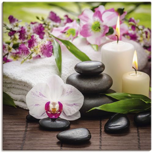 4062144593738 - Wandbild ARTLAND Spa Orchideen Bambus Kerze Bilder Gr B H 70 cm x 70 cm Leinwandbild Zen Bilder quadratisch 1 St pink Kunstdrucke als Alubild Leinwandbild Wandaufkleber oder Poster in versch Größen 4062144593738 - Wandbild ARTLAND Spa Orchideen Bambus Kerze Bilder Gr B H 70 cm x 70 cm Leinwandbild Zen Bilder quadratisch 1 St pink Kunstdrucke als Alubild Leinwandbild Wandaufkleber oder Poster in versch Größen
