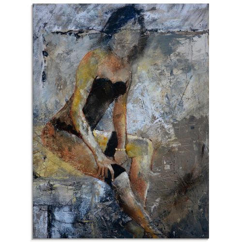 4058661740373 - Glasbild ARTLAND Ausgezogen Bilder Gr B H 45 cm x 60 cm Glasbild Frau Hochformat 1 St grau Bild Glasbild Glasbilder Bilder in verschiedenen Größen 4058661740373 - Glasbild ARTLAND Ausgezogen Bilder Gr B H 45 cm x 60 cm Glasbild Frau Hochformat 1 St grau Bild Glasbild Glasbilder Bilder in verschiedenen Größen