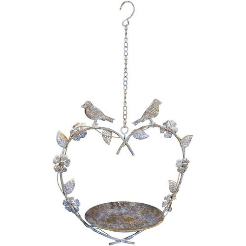 4050223937047 - Vogeltränke AMBIENTE HAUS grau B29cm H30cm T16cm Metall Haustiertränken 4050223937047 - Vogeltränke AMBIENTE HAUS grau B29cm H30cm T16cm Metall Haustiertränken