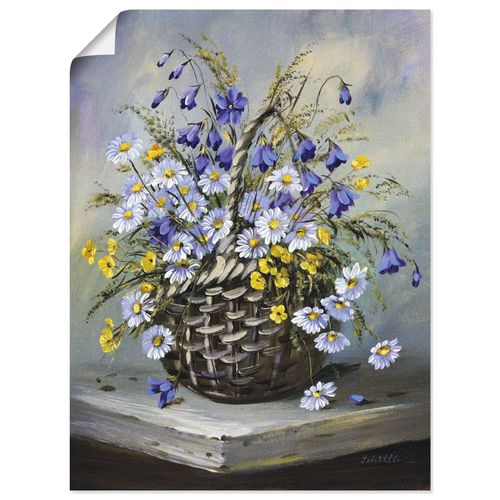 4055327494793 - Wandbild ARTLAND Bunter Korb Bilder Gr B H 60 cm x 80 cm Poster Blumen Hochformat 1 St blau Bild Poster Bilder als Leinwandbild Wandaufkleber oder in versch Größen 4055327494793 - Wandbild ARTLAND Bunter Korb Bilder Gr B H 60 cm x 80 cm Poster Blumen Hochformat 1 St blau Bild Poster Bilder als Leinwandbild Wandaufkleber oder in versch Größen