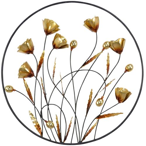 4046884059532 - Wanddekoobjekt HOFMANN LIVING AND MORE Wanddekoobjekte Gr B H T 69 cm x 69 cm x 7 cm goldfarben (gold) Wanddekoration Wanddekoobjekte Wanddeko aus Metall 4046884059532 - Wanddekoobjekt HOFMANN LIVING AND MORE Wanddekoobjekte Gr B H T 69 cm x 69 cm x 7 cm goldfarben (gold) Wanddekoration Wanddekoobjekte Wanddeko aus Metall