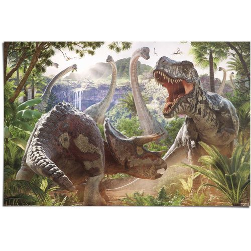 8714597522914 - Poster REINDERS Poster Kampf der Dinosaurier Bilder Gr B H 915 cm x 61 cm Dinosaurier 1 St grün Poster 8714597522914 - Poster REINDERS Poster Kampf der Dinosaurier Bilder Gr B H 915 cm x 61 cm Dinosaurier 1 St grün Poster