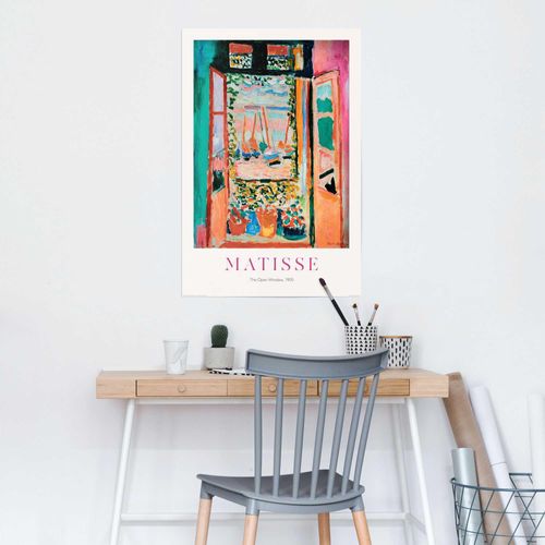8714597648294 - Poster REINDERS Matisse - window bunt (farbe bild(er) bunt) B61cm H915cm T01cm Holzwerkstoff Bilder 8714597648294 - Poster REINDERS Matisse - window bunt (farbe bild(er) bunt) B61cm H915cm T01cm Holzwerkstoff Bilder