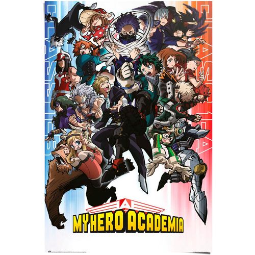 8714597632422 - Poster REINDERS My Hero Academia bunt (farbe bild(er) bunt) B61cm H915cm T01cm Papier Bilder 8714597632422 - Poster REINDERS My Hero Academia bunt (farbe bild(er) bunt) B61cm H915cm T01cm Papier Bilder