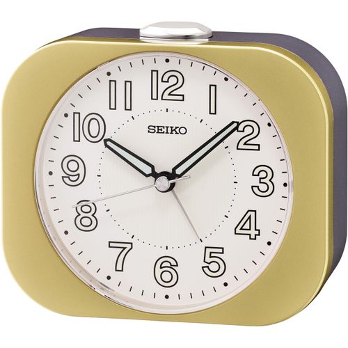 4517228841088 - Quarzwecker SEIKO gold (goldfarben) Wecker Beleuchtung Leuchtzeiger Schlummerfunktion Piepalarm Geschenkidee 4517228841088 - Quarzwecker SEIKO gold (goldfarben) Wecker Beleuchtung Leuchtzeiger Schlummerfunktion Piepalarm Geschenkidee