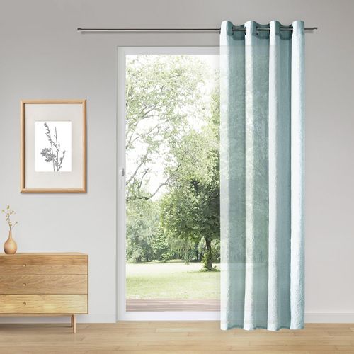 4007863698357 - Vorhang Dalia Gr 1 grün (mint) B145cm H245cm Polyester Gardinen SB-Ösenschal Dalia