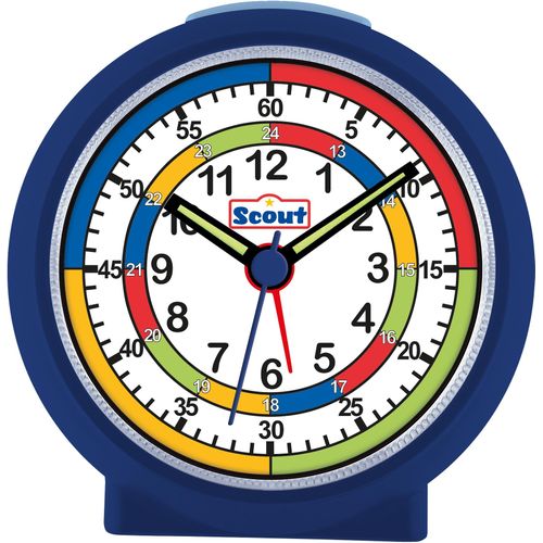 4026687130447 - Kinderwecker SCOUT LearnTheTime blau (dunkelblau) Wecker Kinder Lernwecker Geschenkidee Mädchen Jungen Kinderzimmer Schulanfang 4026687130447 - Kinderwecker SCOUT LearnTheTime blau (dunkelblau) Wecker Kinder Lernwecker Geschenkidee Mädchen Jungen Kinderzimmer Schulanfang