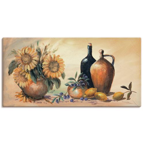 4055327488167 - Wandbild ARTLAND Stillleben mit Sonnenblumen Bilder Gr B H 100 cm x 50 cm Leinwandbild Vasen & Töpfe Querformat 1 St braun Bild Poster Bilder als Leinwandbild Wandaufkleber oder in versch Größen 4055327488167 - Wandbild ARTLAND Stillleben mit Sonnenblumen Bilder Gr B H 100 cm x 50 cm Leinwandbild Vasen & Töpfe Querformat 1 St braun Bild Poster Bilder als Leinwandbild Wandaufkleber oder in versch Größen