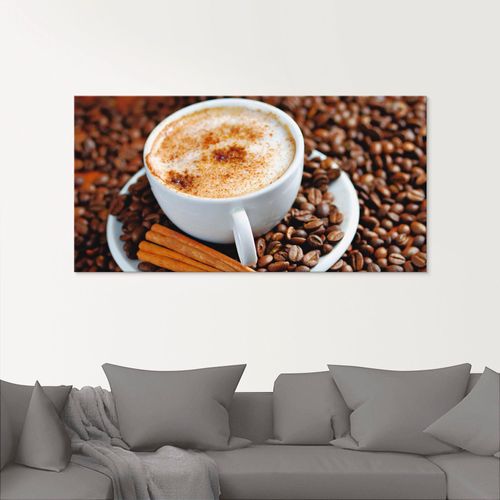4055327041560 - Glasbild ARTLAND Cappuccino - Kaffee Bilder Gr B H 20 cm x 20 cm Getränke 1 St braun Glasbilder Bilder in verschiedenen Größen 4055327041560 - Glasbild ARTLAND Cappuccino - Kaffee Bilder Gr B H 20 cm x 20 cm Getränke 1 St braun Glasbilder Bilder in verschiedenen Größen