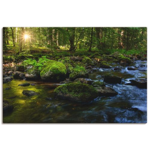 4059745041508 - Wandbild ARTLAND Feenland Bilder Gr B H 90 cm x 60 cm Leinwandbild Wald Querformat 1 St grün Bild Leinwandbild Kunstdrucke Bilder als Alubild Leinwandbild Wandaufkleber oder Poster in versch Größen 4059745041508 - Wandbild ARTLAND Feenland Bilder Gr B H 90 cm x 60 cm Leinwandbild Wald Querformat 1 St grün Bild Leinwandbild Kunstdrucke Bilder als Alubild Leinwandbild Wandaufkleber oder Poster in versch Größen