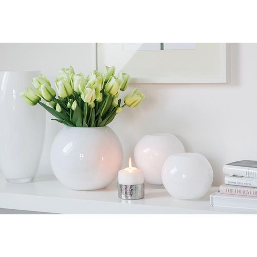 4042911152795 - Kugelvase FINK MOON Vasen Gr H 21 cm Ø 25 cm weiß Kugelvase Blumenvasen Vasen aus durchgefärbtem Opalglas 4042911152795 - Kugelvase FINK MOON Vasen Gr H 21 cm Ø 25 cm weiß Kugelvase Blumenvasen Vasen aus durchgefärbtem Opalglas